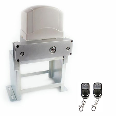 Tepee Supplies Basic Kit Sliding Gate Opener for Sliding Gates up to 65 ft. Long & 2700 lbs TE3302943